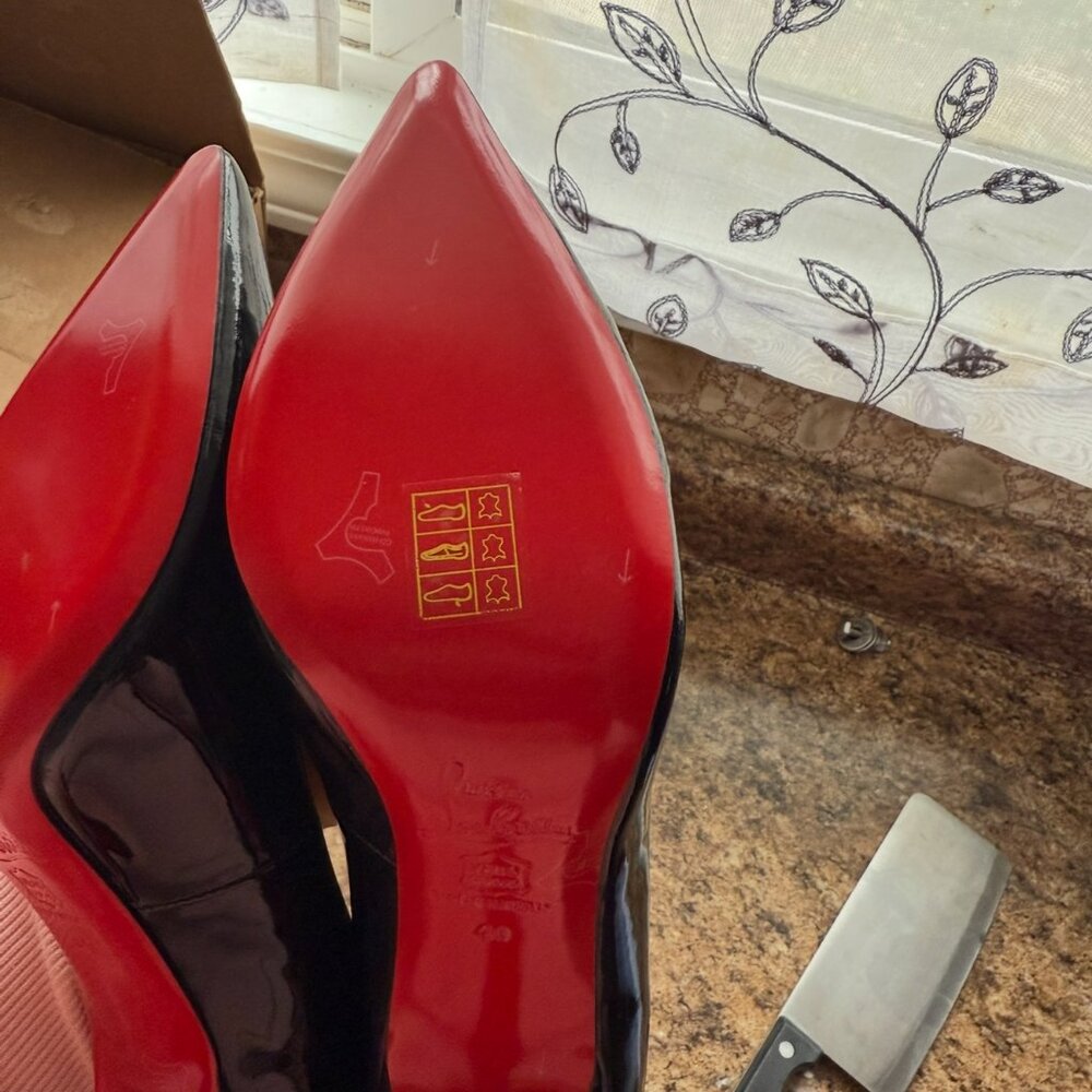 Christian Louboutin So Kate Heels Size: 40 EU (approx. US 9.5–10) Color: Black - Picture 12 of 13